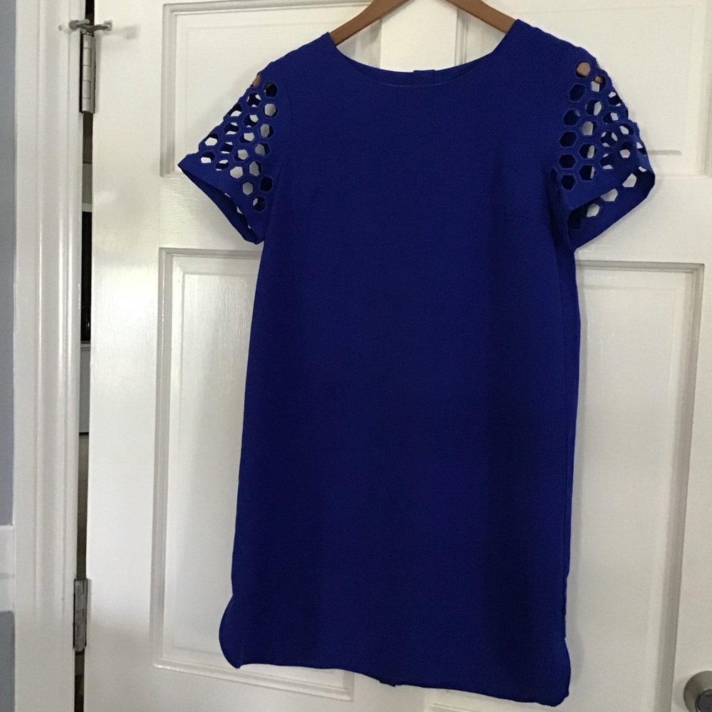 Cobalt blue dress
